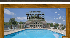 Desktop Screenshot of millcreekwoodsapts.com